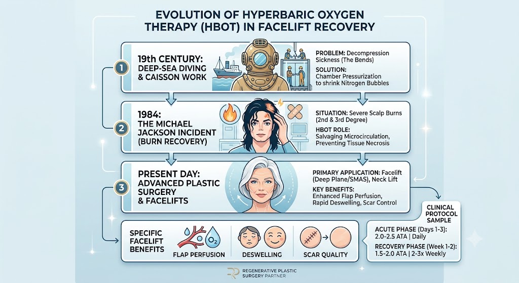 Evolution of Hyperbaric Oxygen Therapy
From Survival to Aesthetics